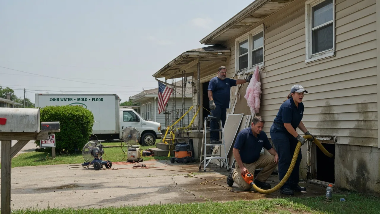 Water Damage Repair in Alderson, WV near me